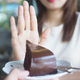 refusing a chocolate cake